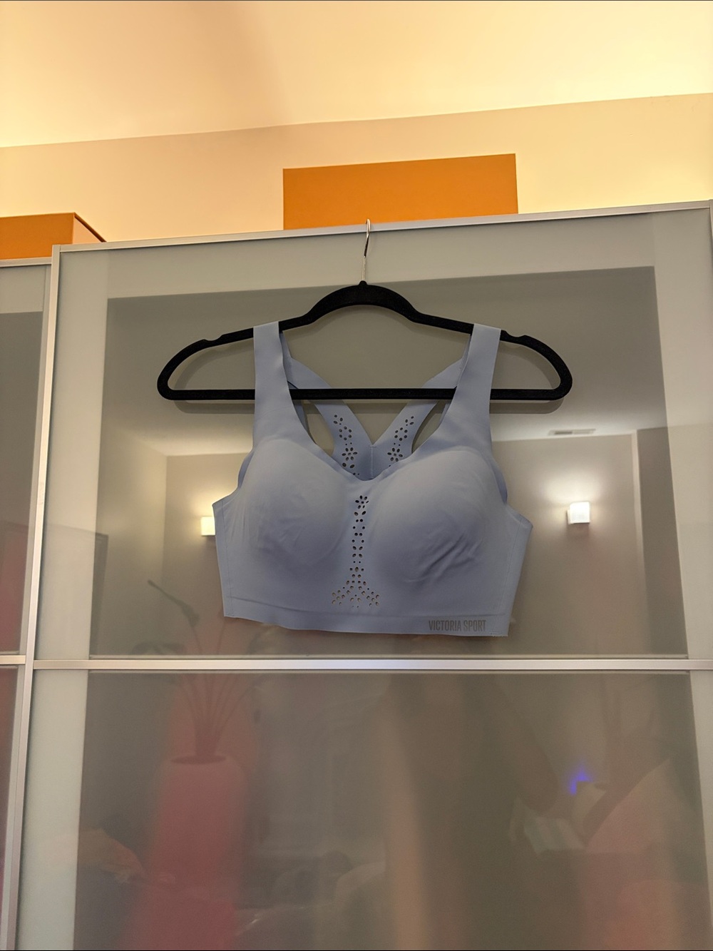 Light Blue Wireless Support Bra